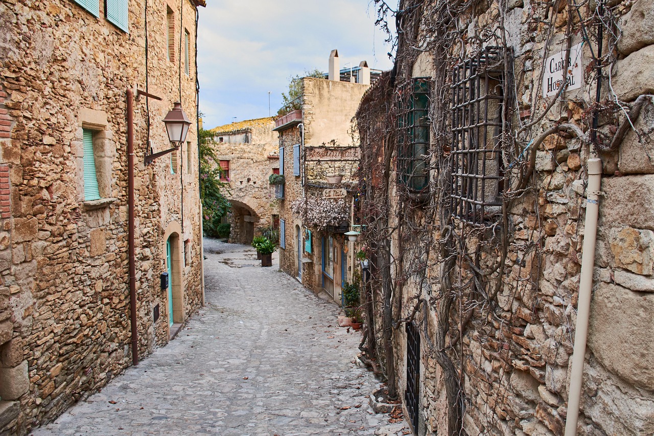 Peratallada medieval stone village