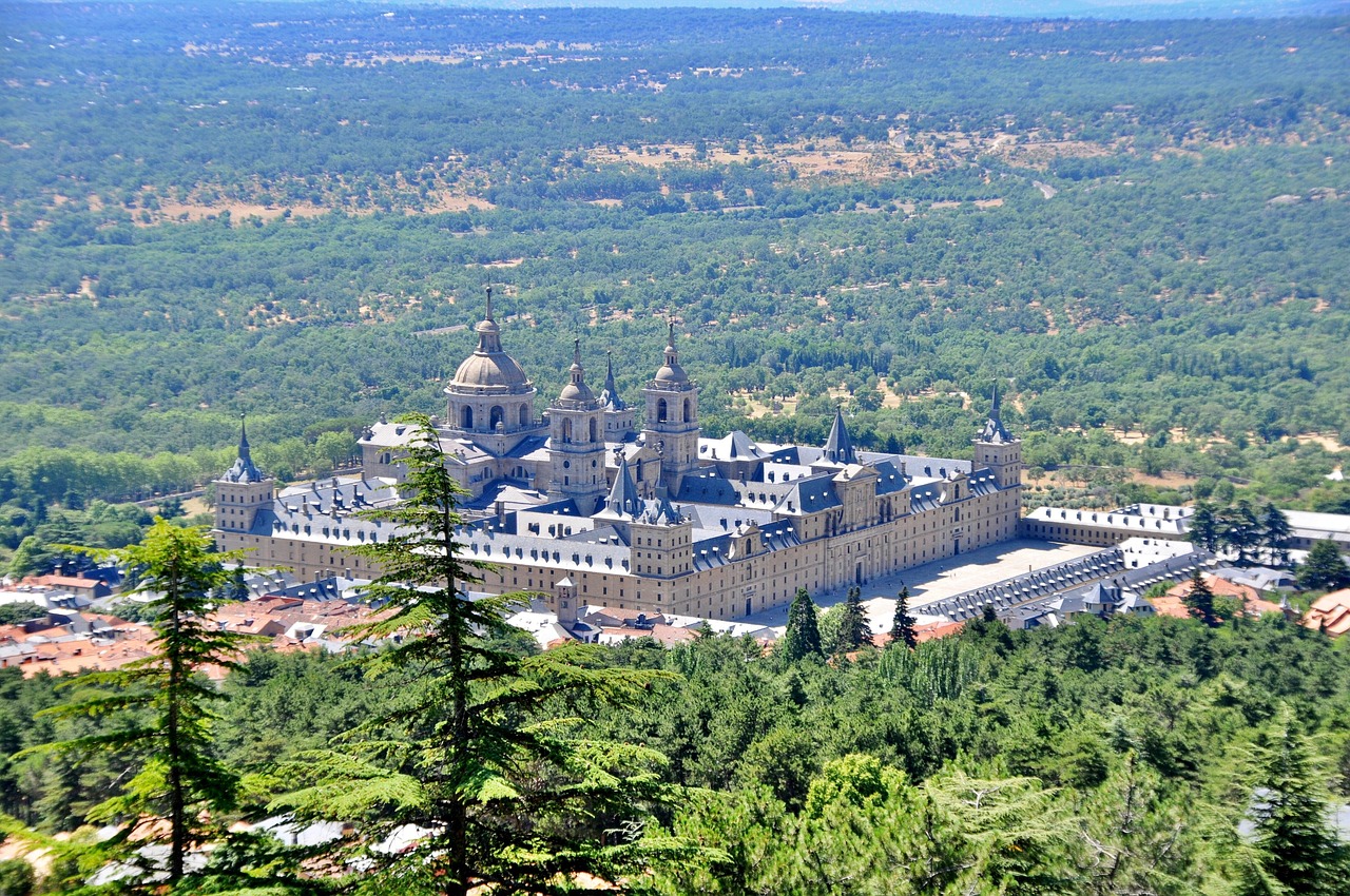 El Escorial monastery near Madrid