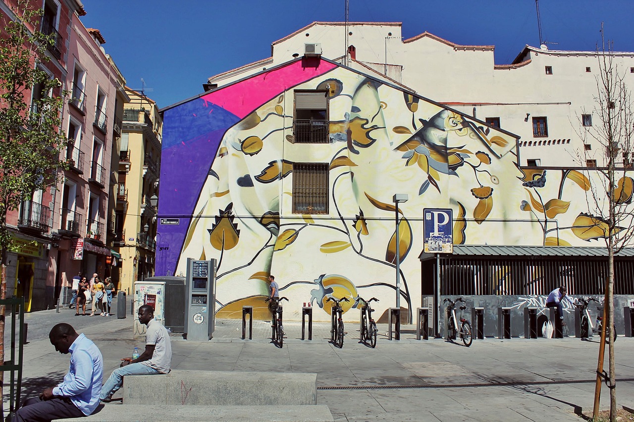 Lavapiés street art Madrid