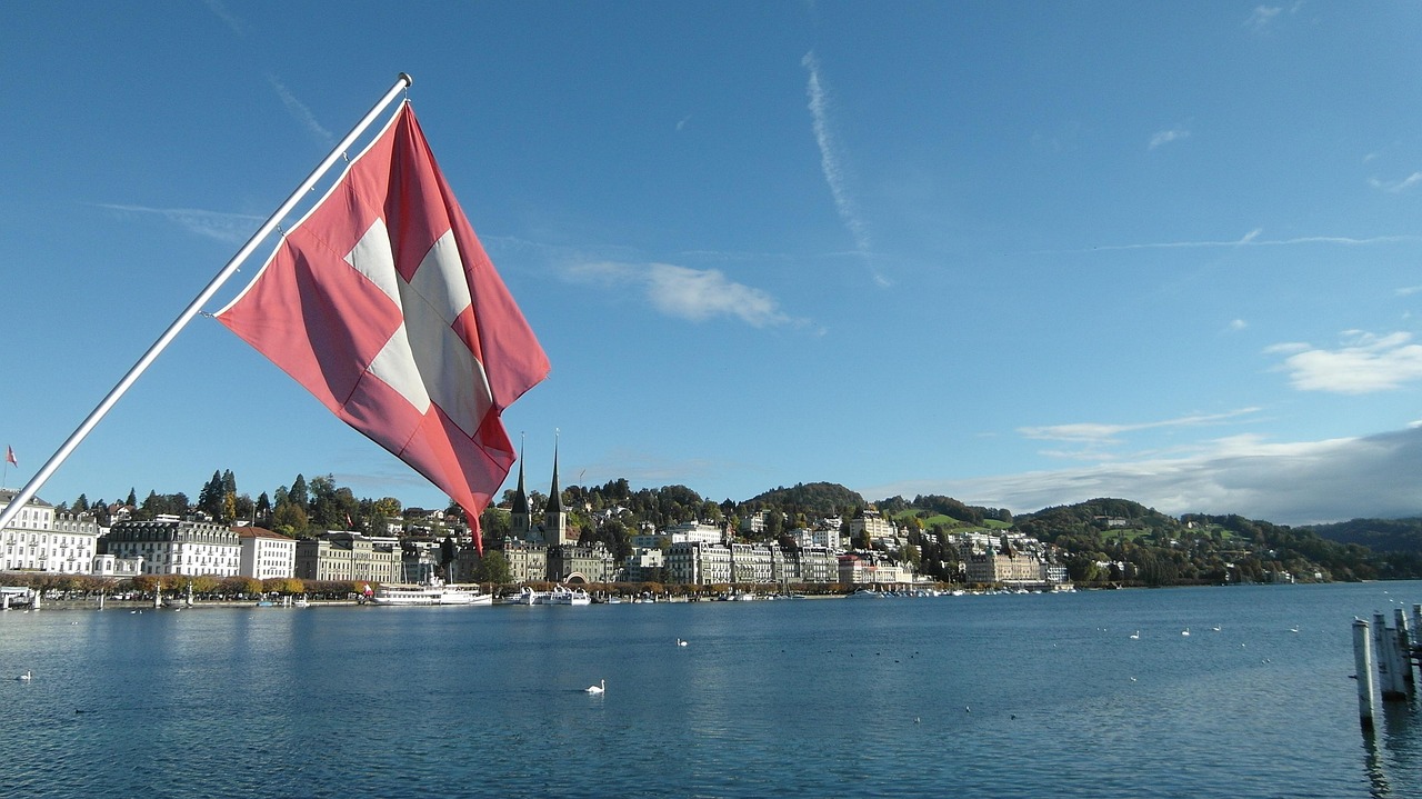 St Leodegar Church Hofkirche in Lucerne