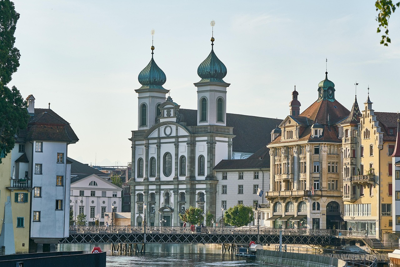 Jesuit Church on the Reuss in Lucerne