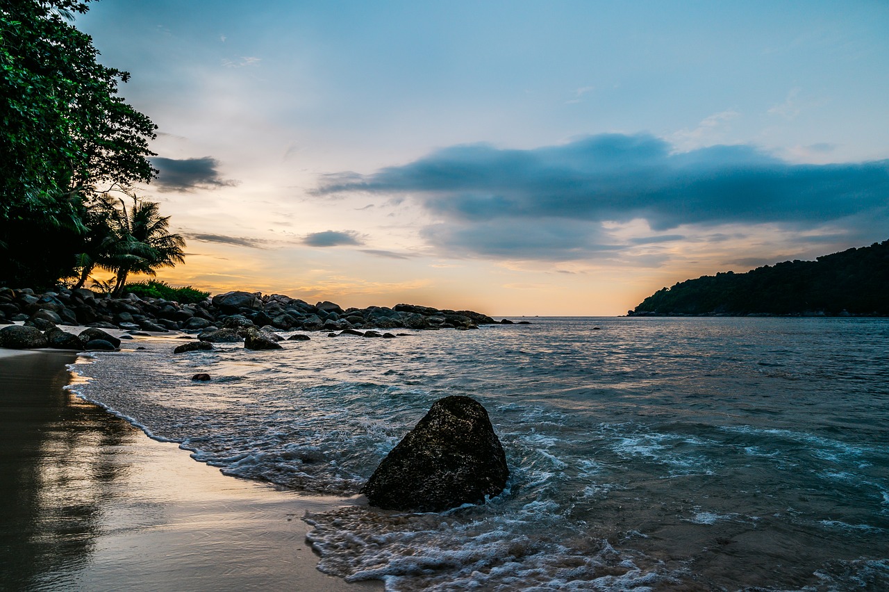 Secluded Freedom Beach in Phuket