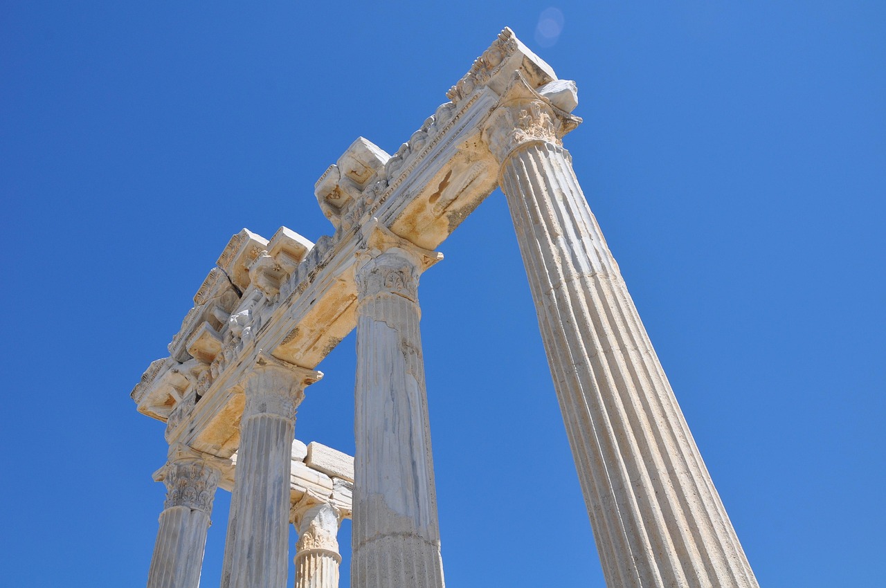 Temple of Apollo in Side near Antalya