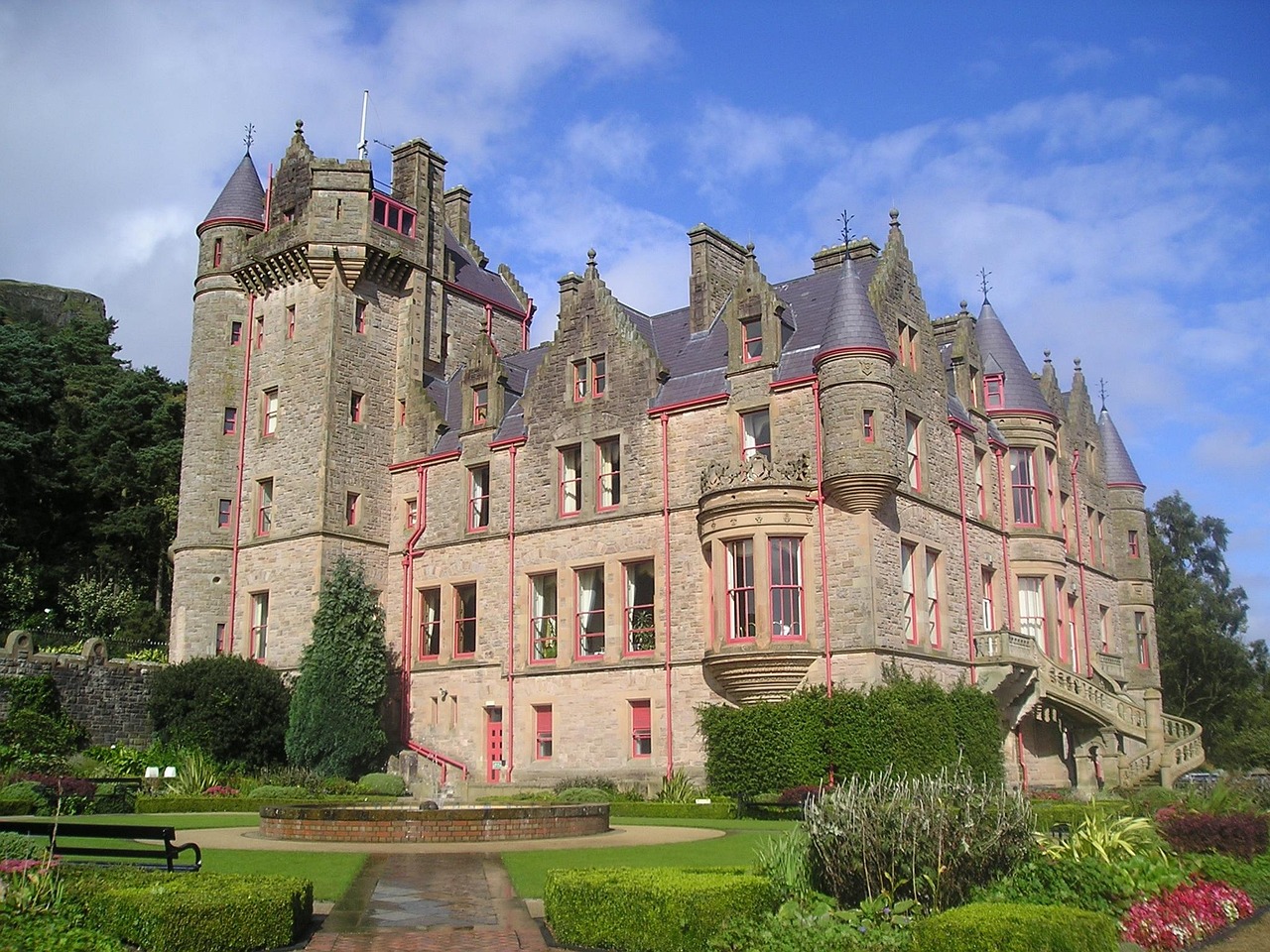 Belfast Castle and gardens