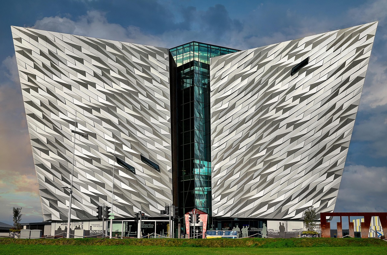 Titanic Belfast museum exterior