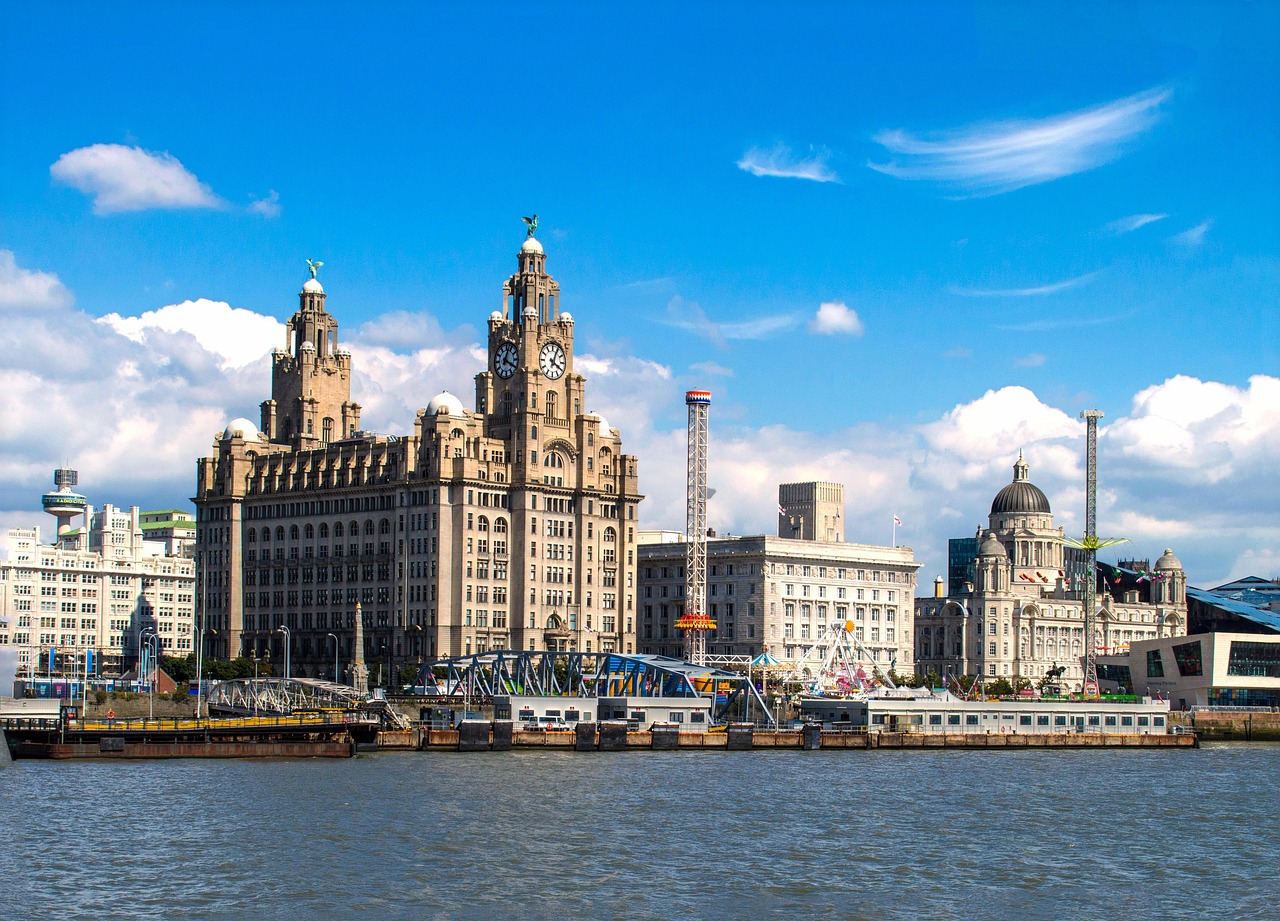 Liverpool waterfront skyline