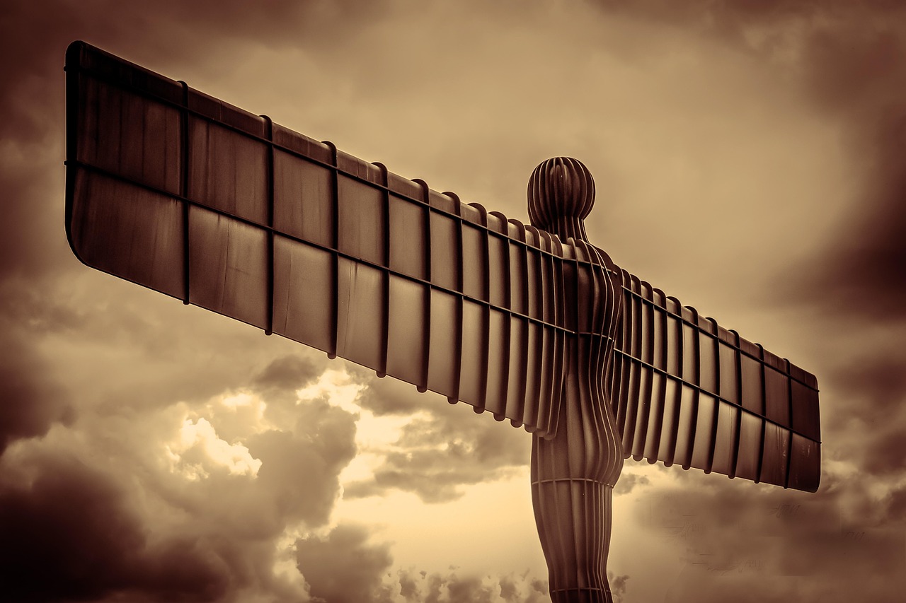 Angel of the North sculpture near Newcastle