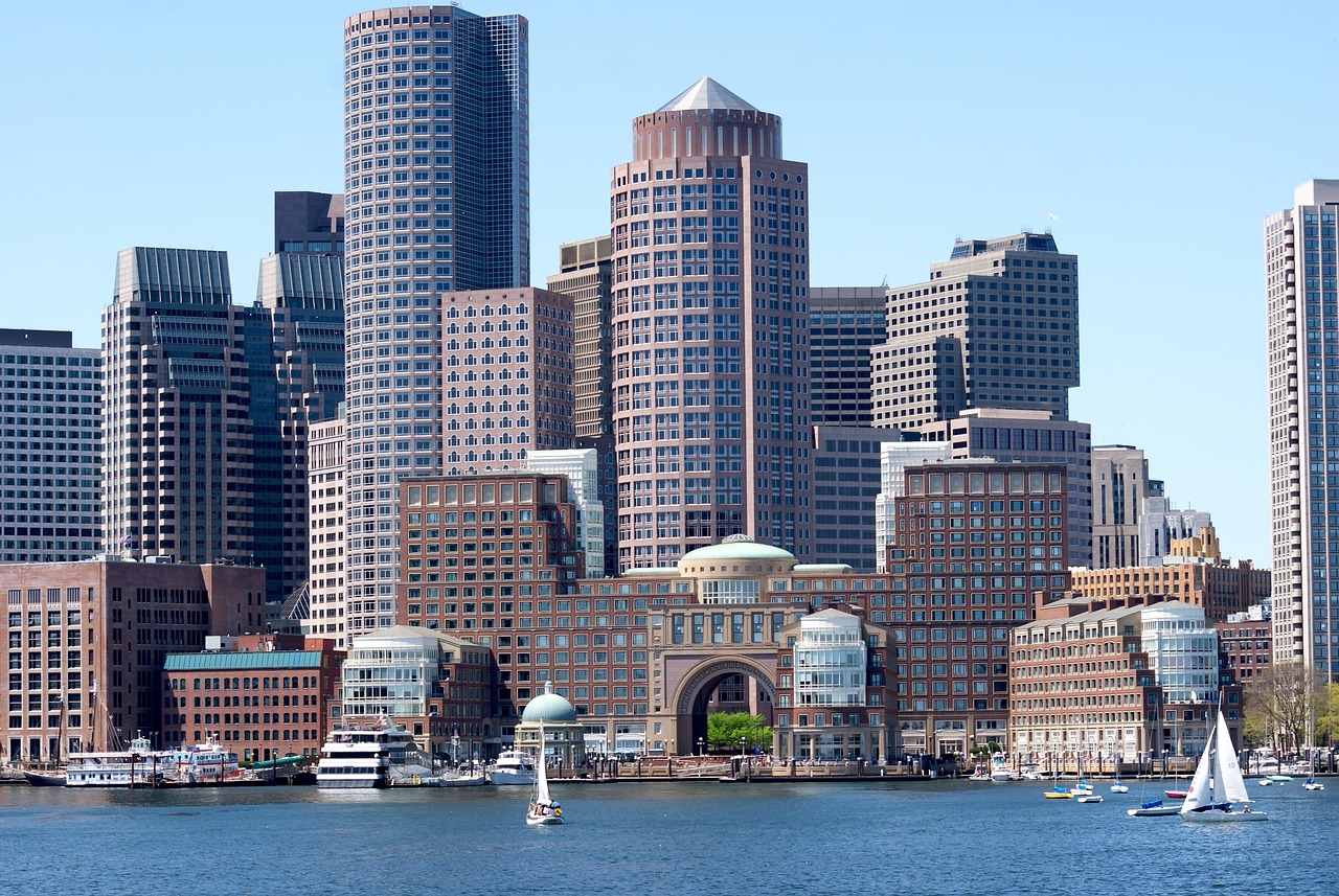 Boston Financial District skyline