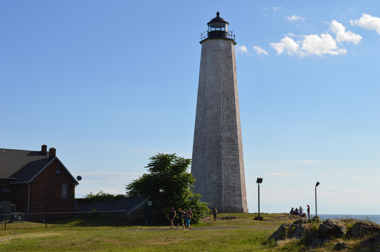 Lighthouse Point Park in New Haven