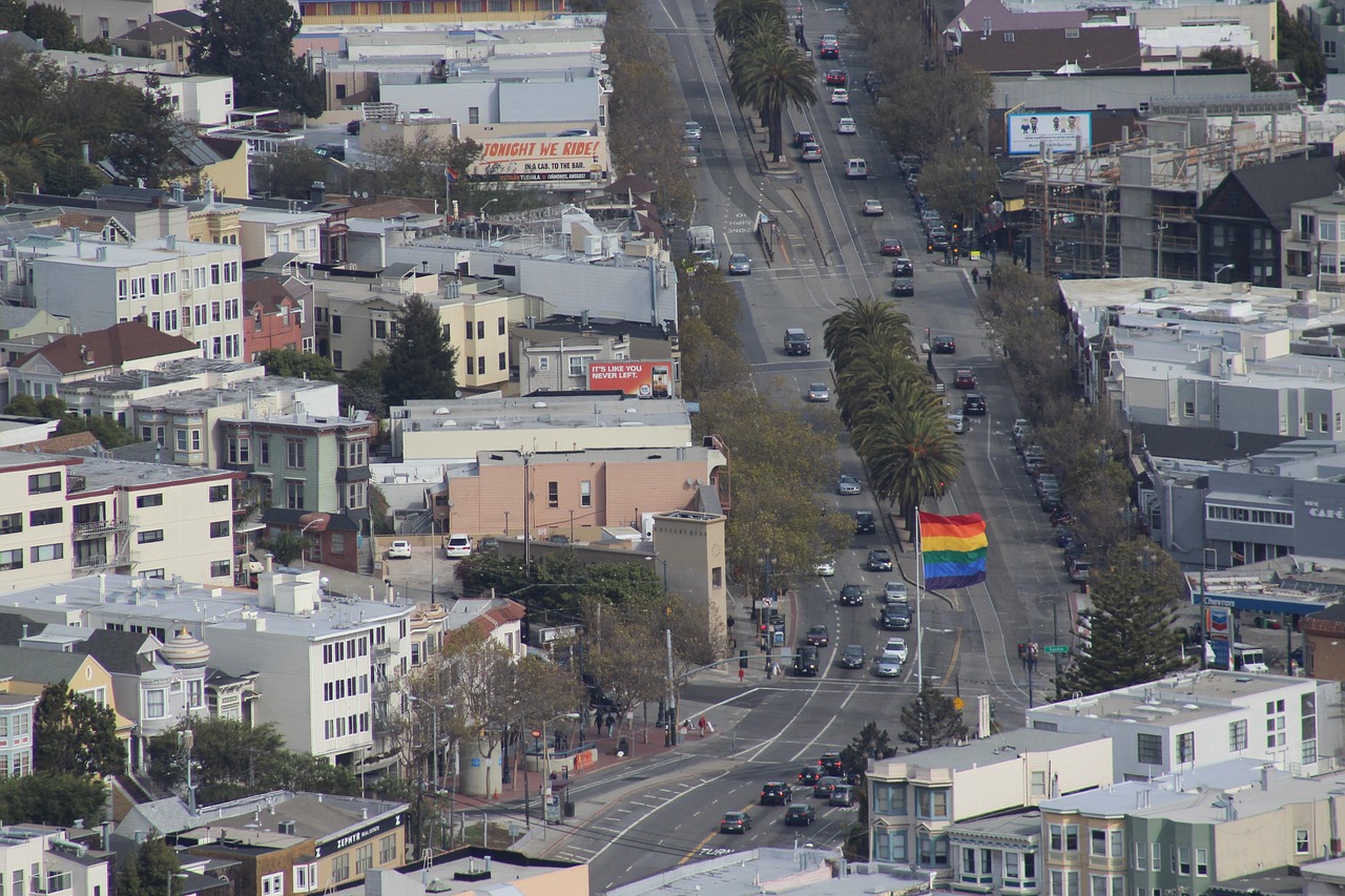 The Castro neighborhood, San Francisco