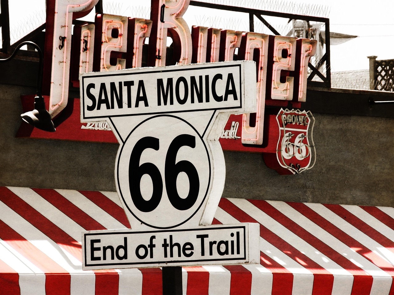 Public transport near Santa Monica