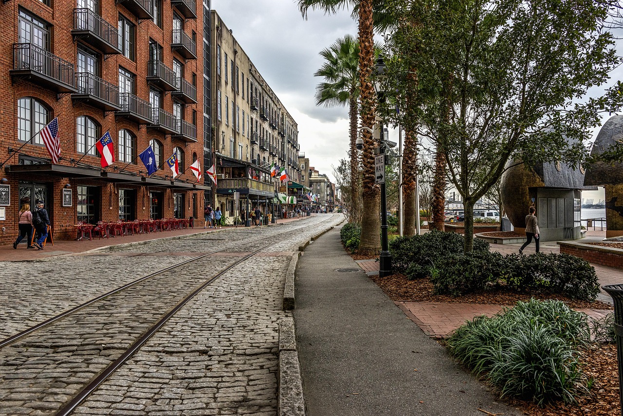 River Street waterfront Savannah