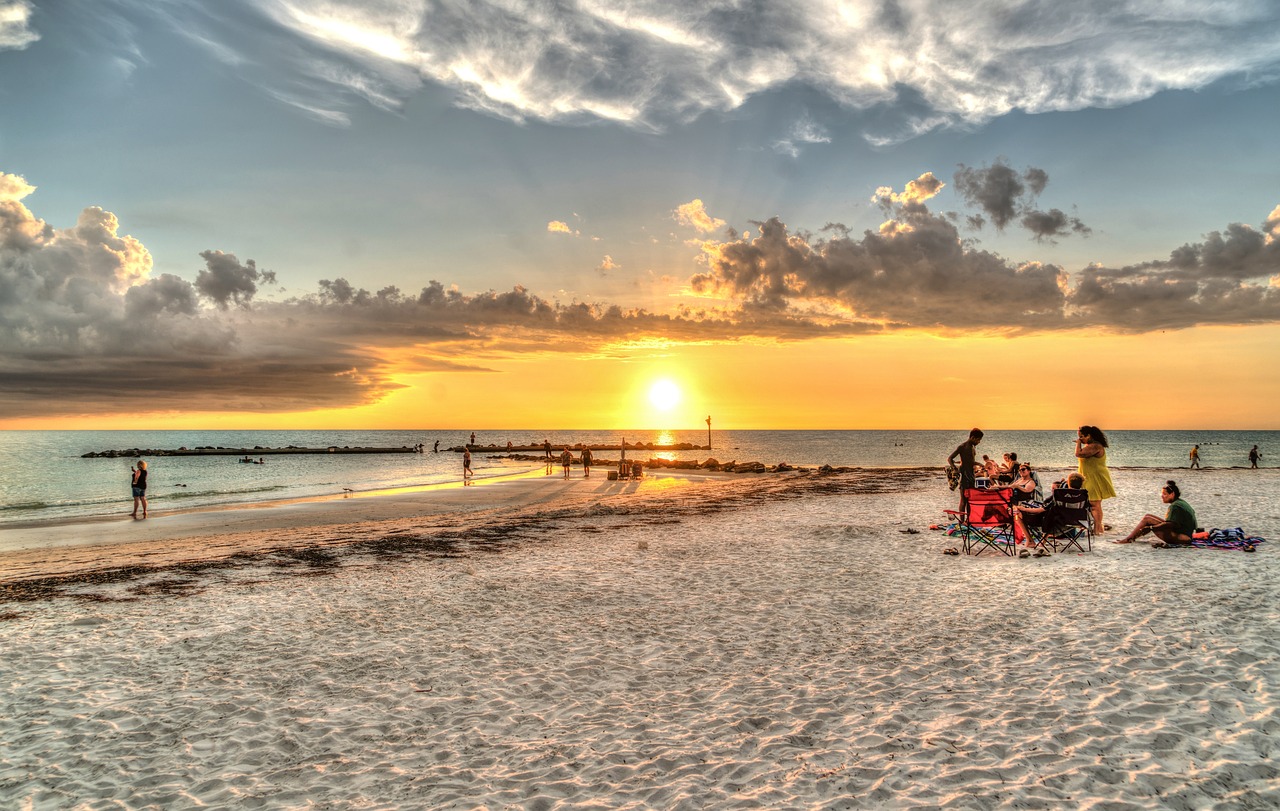 Honeymoon Island beach near Tampa