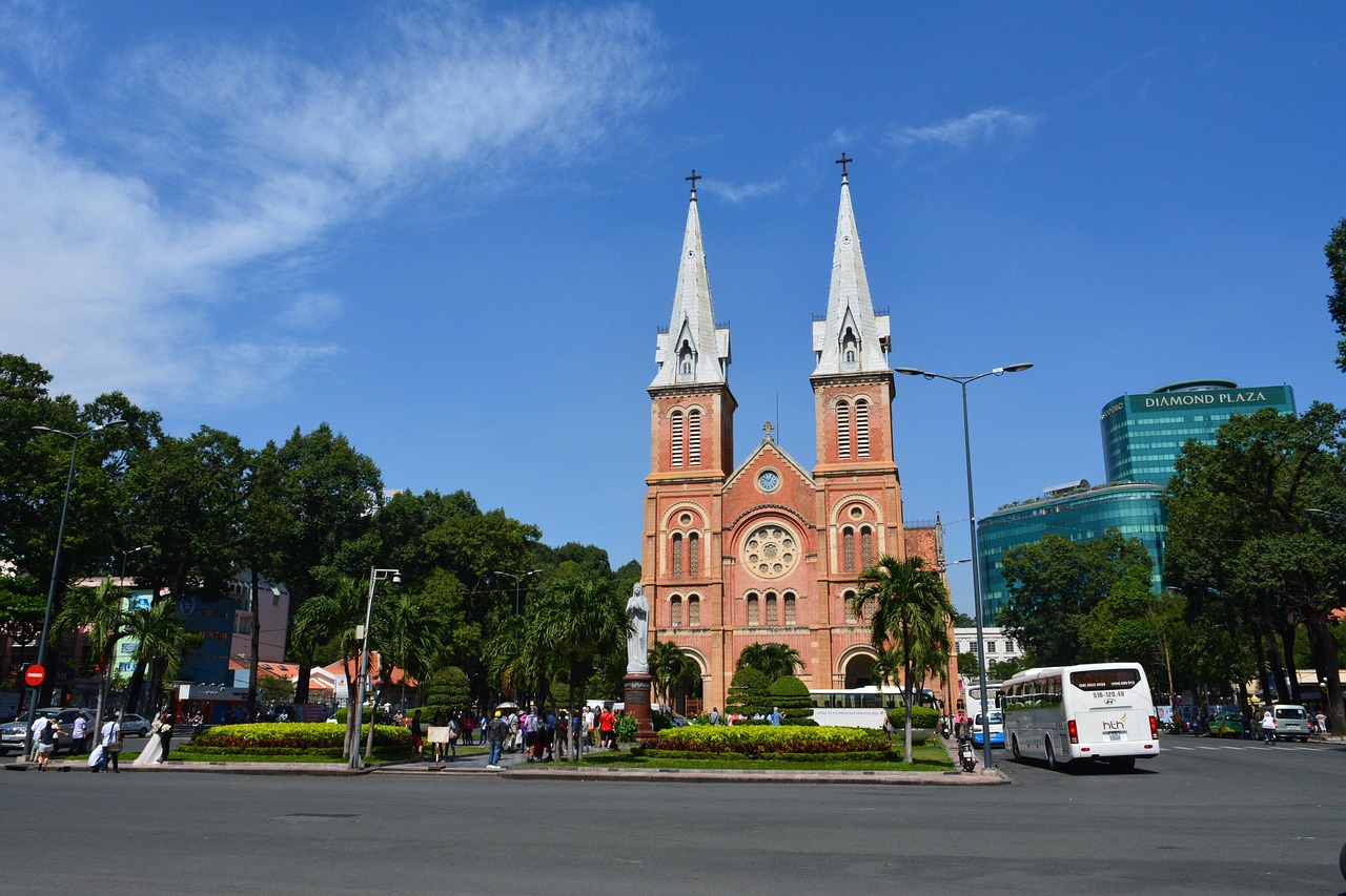 Saigon Notre-Dame Cathedral Basilica in Ho Chi Minh City